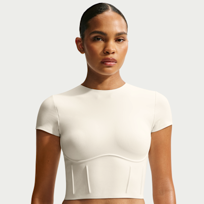 NikeSKIMS Matte Women's Corset Cropped Top. Nike.com